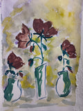 Modern Figurative Still Life Roses