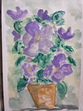 Watercolor Still Life Flowers